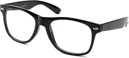 Hornbrille retro ohne stäke - hornbrille,
