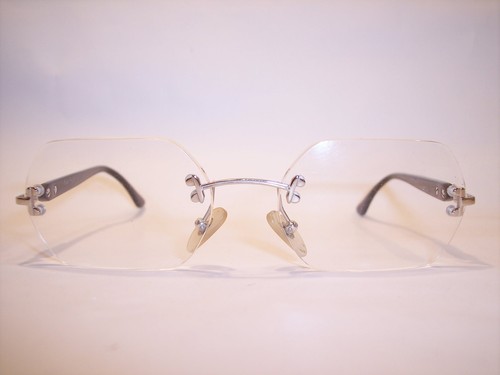 Klassische randlosbrille aus - klassische,