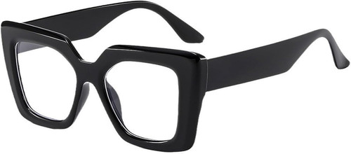 übergroße fake brille ohne - fake,