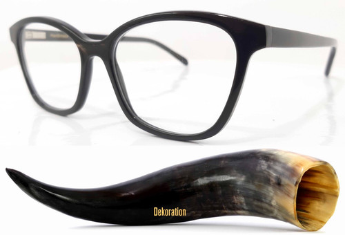 Brille buffalo horn schwarz - buffalo,