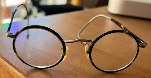 Runde vintage brille - vintage,