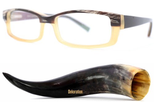 Horn brille echt büffel - horn-i,