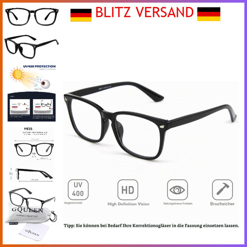 Gqueen hornbrille retro brille - gqueen,