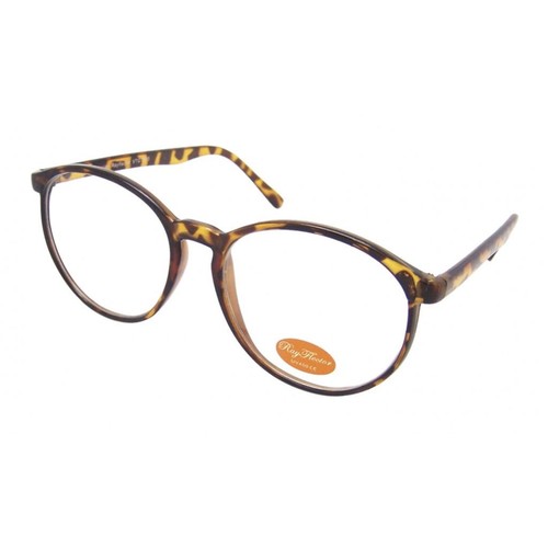 Round retro brille hornbrille - round,