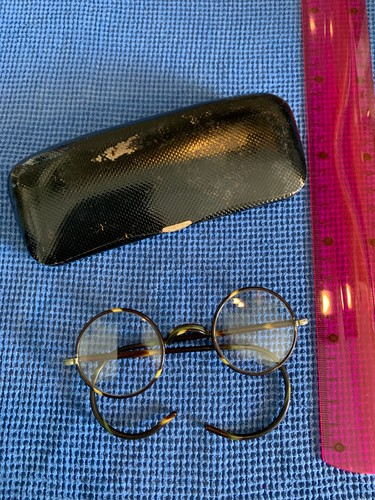 Alte brille mit - alte,